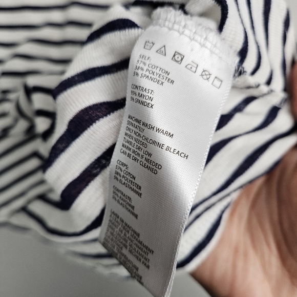 BDG Striped Short Sleeve Tee Small - Picture 4 of 7